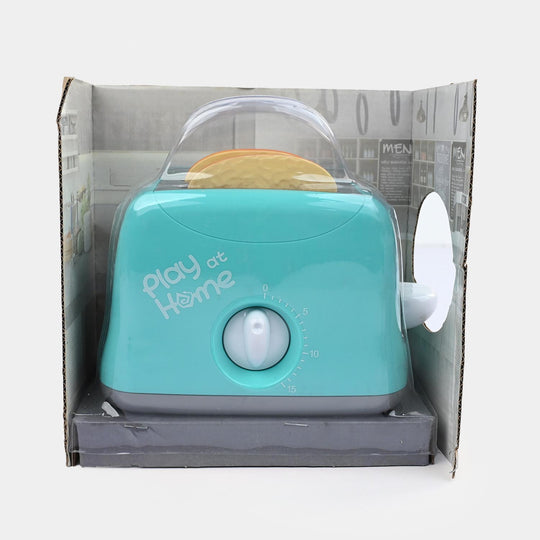 Pop-Up Toaster Appliance Toy With Food Slices