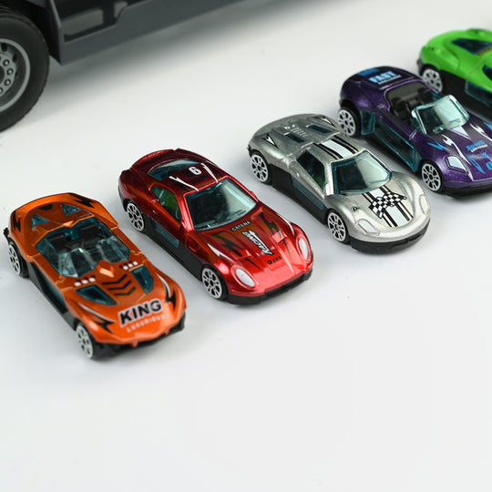 Space Track Vehicles Die-Cast Racing Set