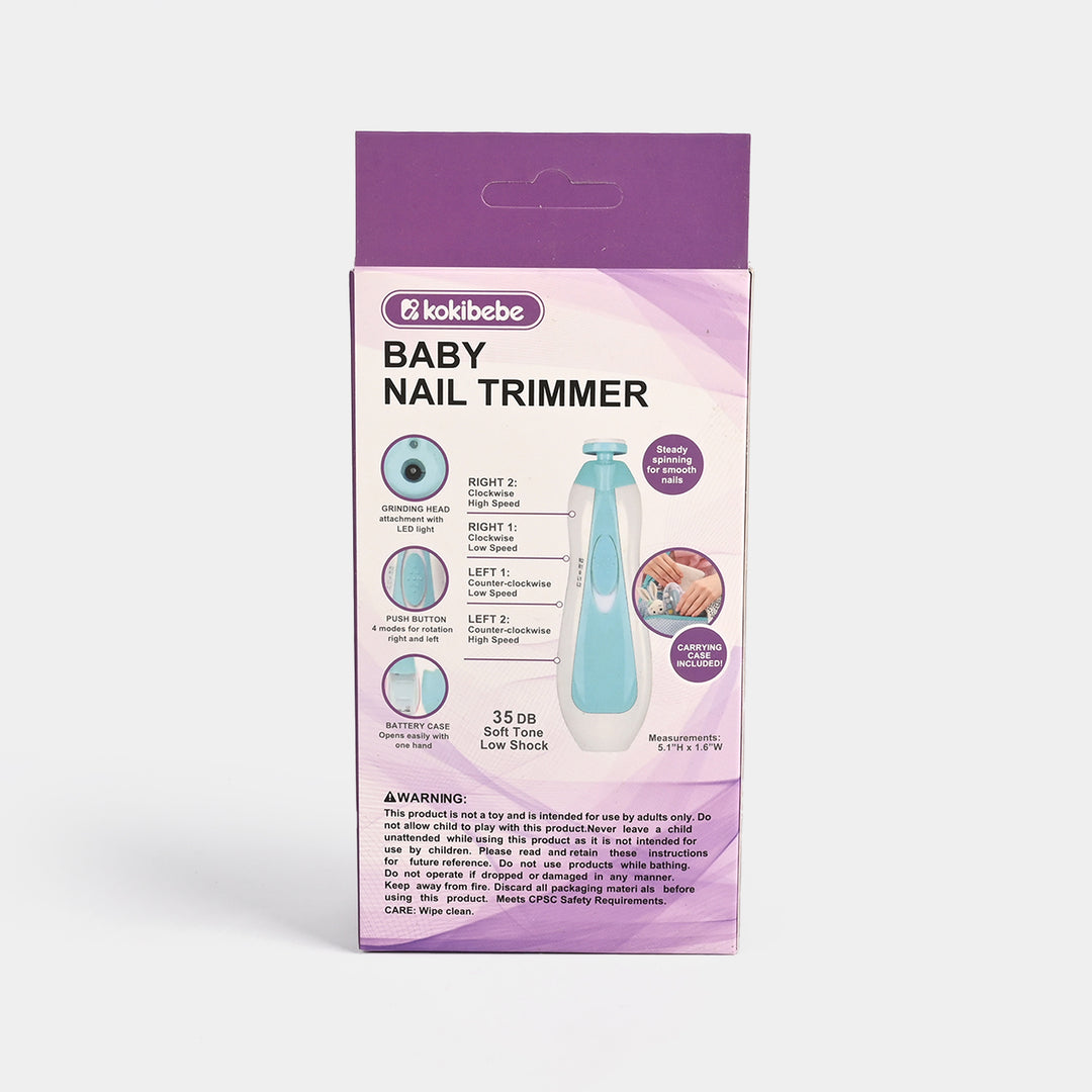 Gentle & Safe Electric Baby Nail Trimmer Kit