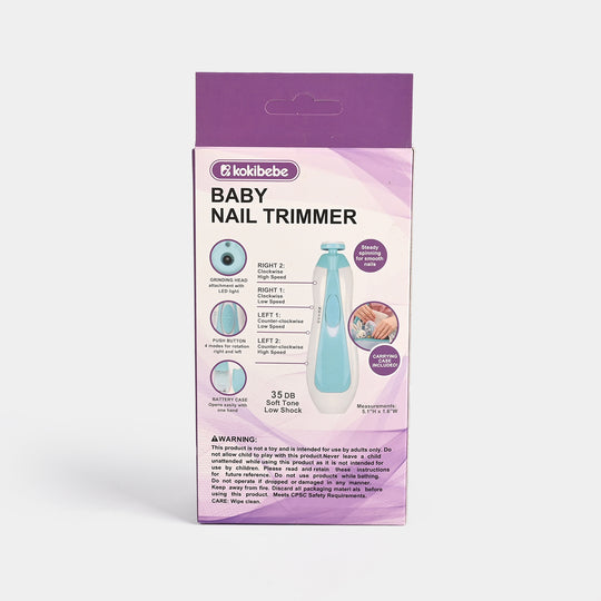 Gentle & Safe Electric Baby Nail Trimmer Kit