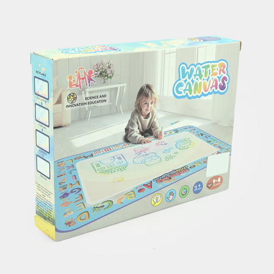 Water Canvas Water Drawing Mat Set