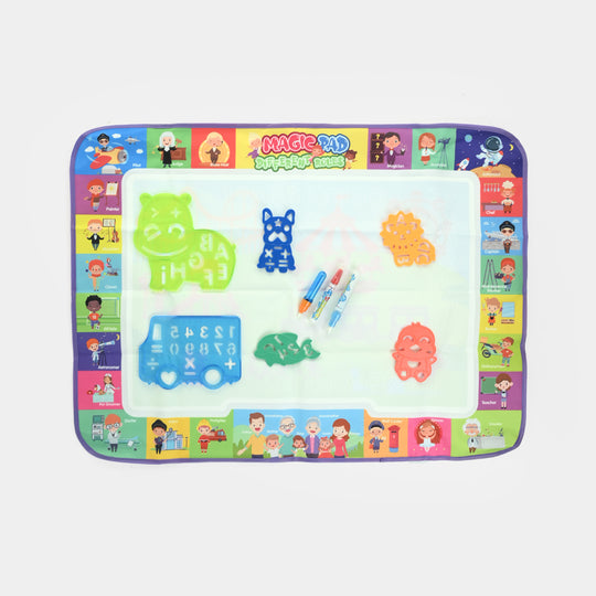 Water Canvas Water Drawing Mat Set