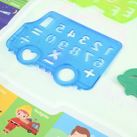 Water Canvas Water Drawing Mat Set