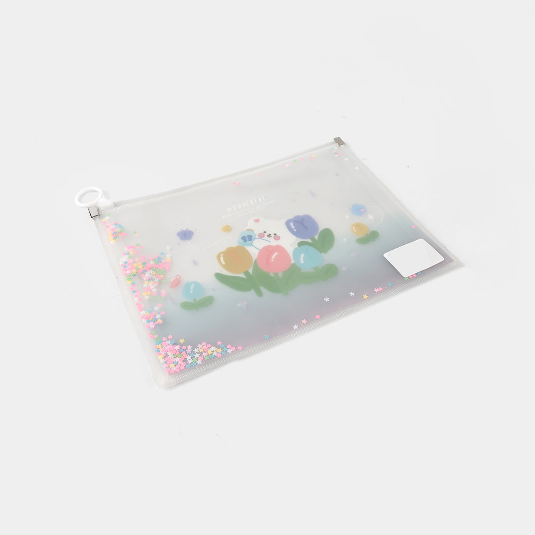 Transparent Pouch Medium For Kids