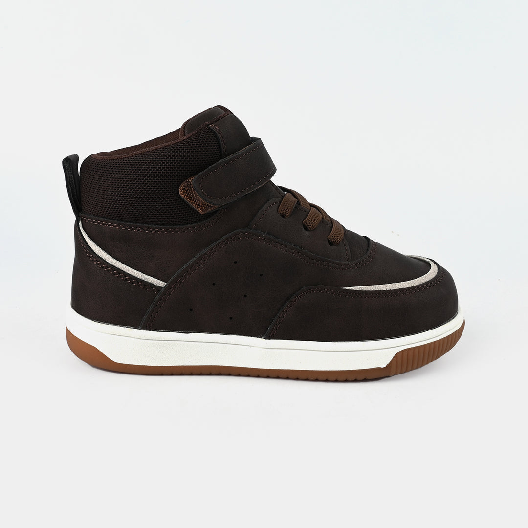 Boys Boots 2024-619-BROWN