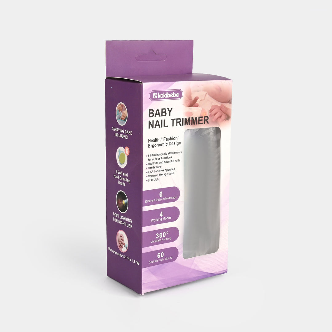 Gentle & Safe Electric Baby Nail Trimmer Kit