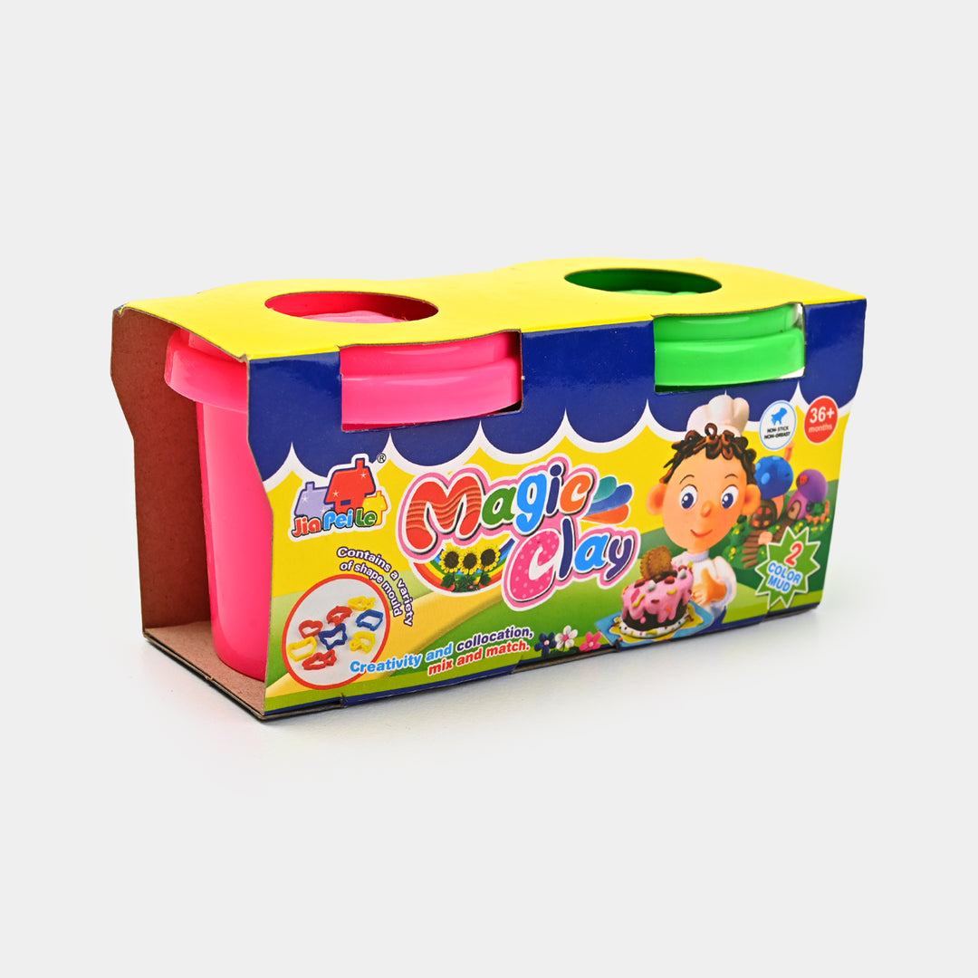 Magic Color Clay Set 2PCs for Kids