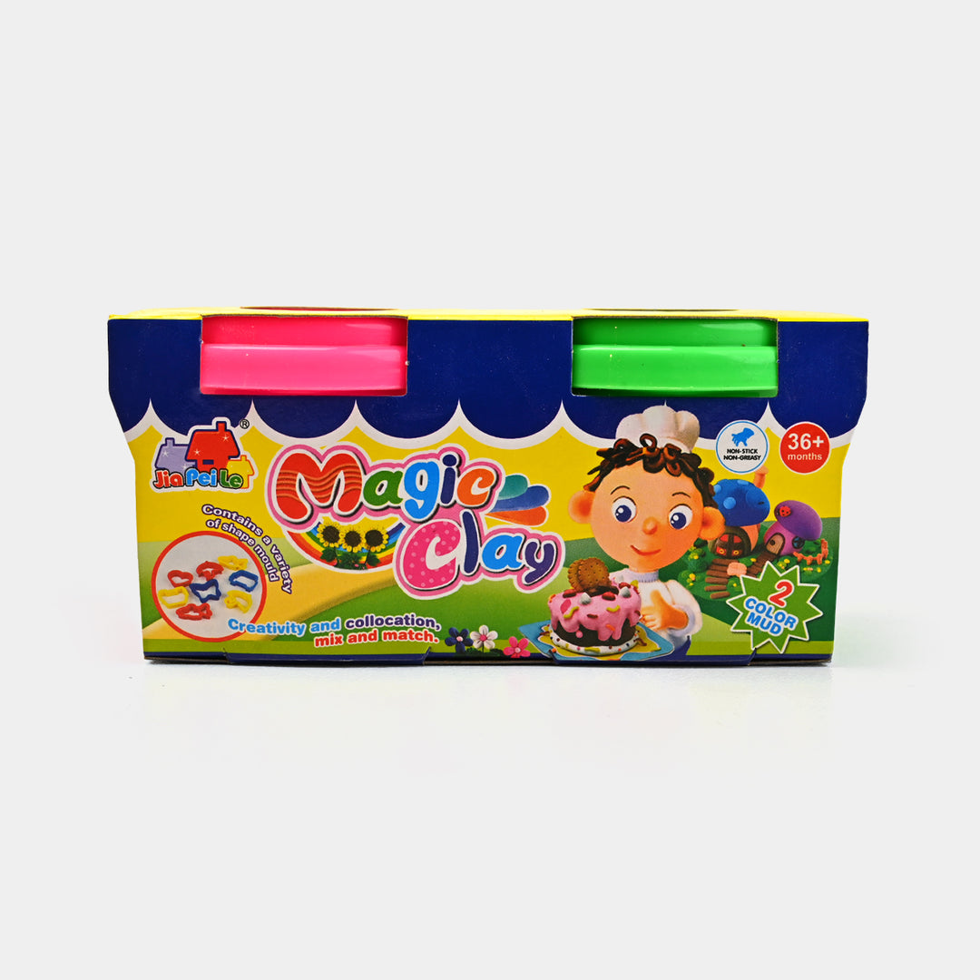 Magic Color Clay Set 2PCs for Kids