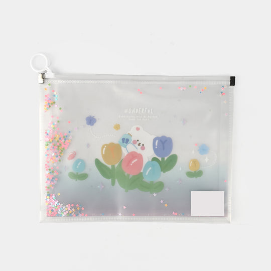Transparent Pouch Medium For Kids