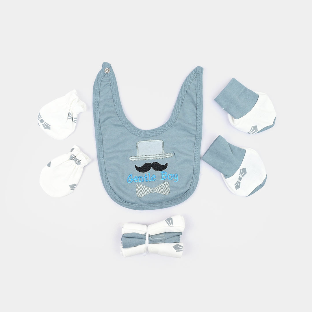 Infant Starter Set 11Pcs Bow Faded Denim
