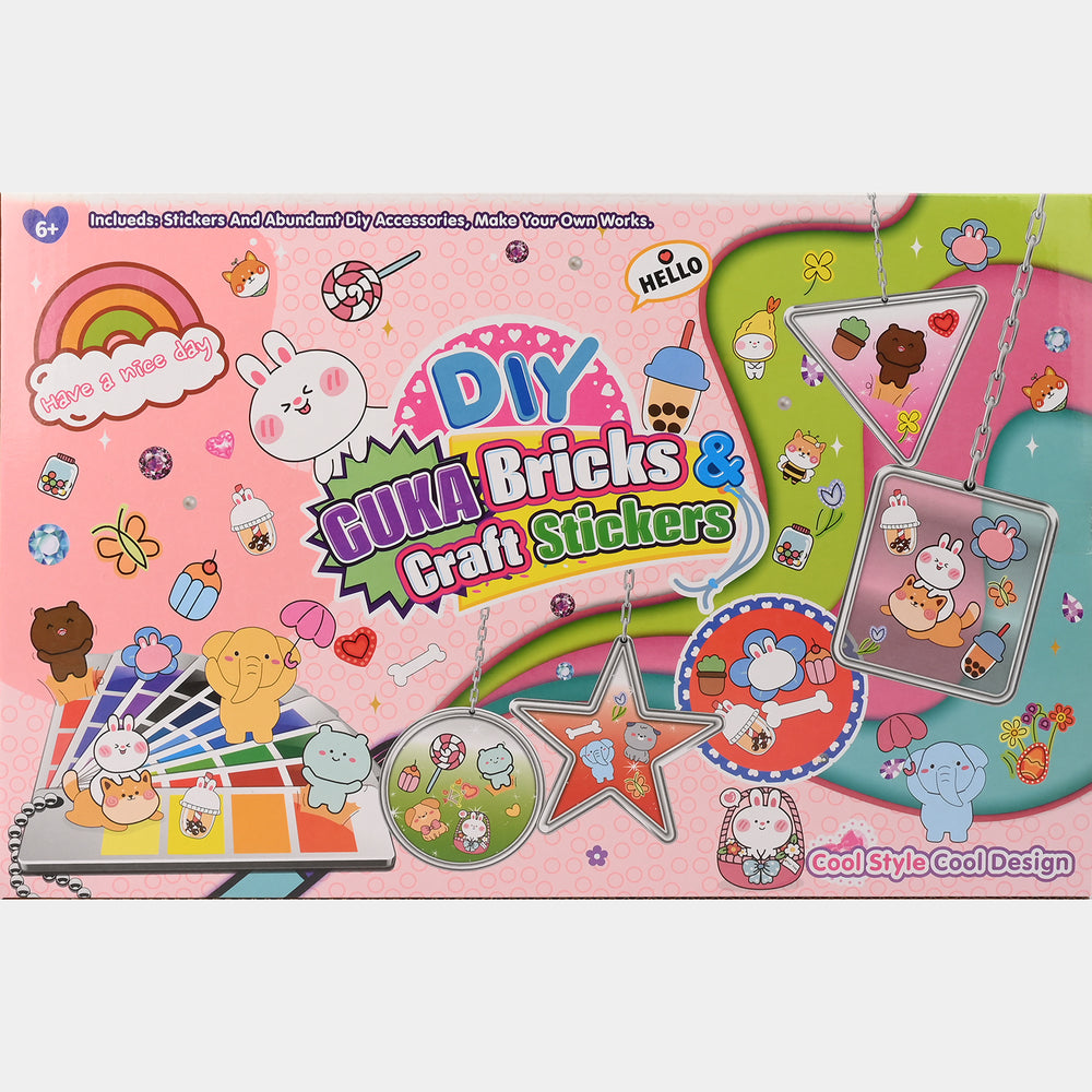 Bricks & Craft Stickers Set