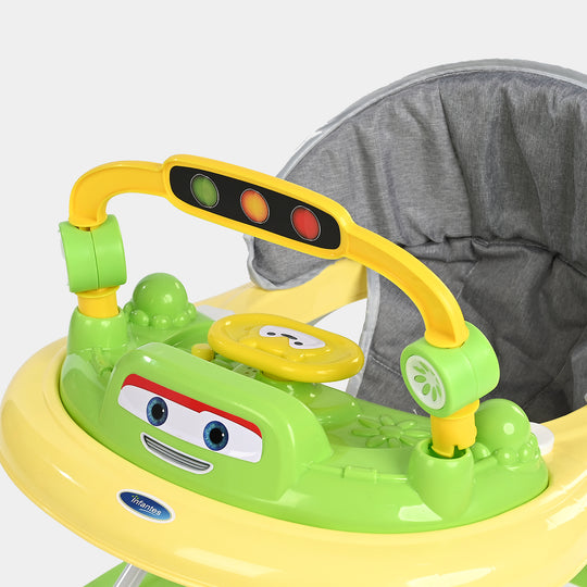 Car Theme Baby Walker Infantes 606 Green