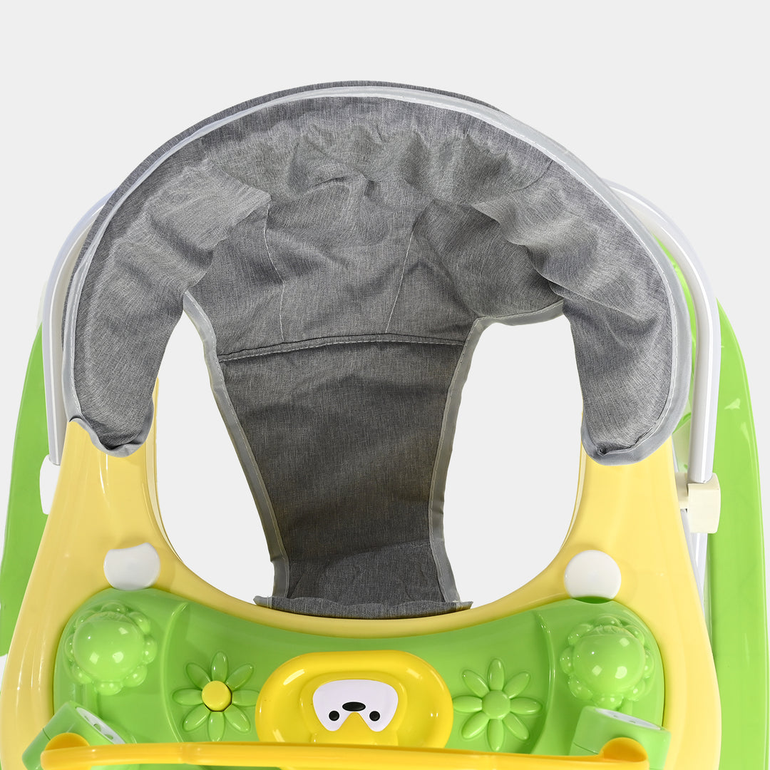 Car Theme Baby Walker Infantes 606 Green