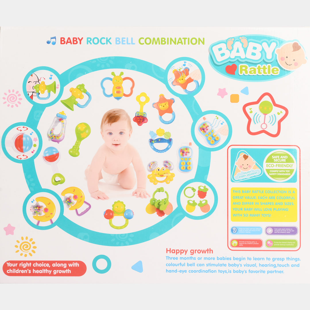 Baby Rock Bell Combination Rattle Set