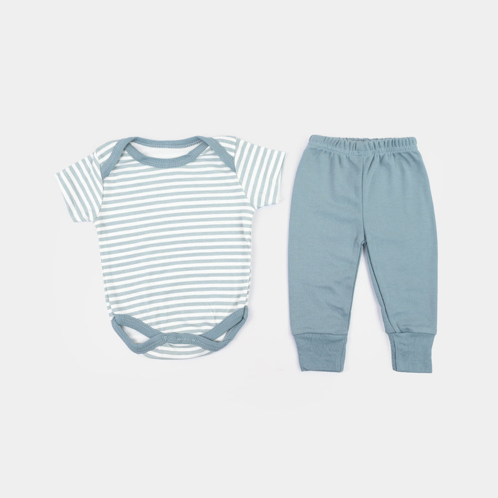 Infant Starter Set 11Pcs Helicopter Faded Denim