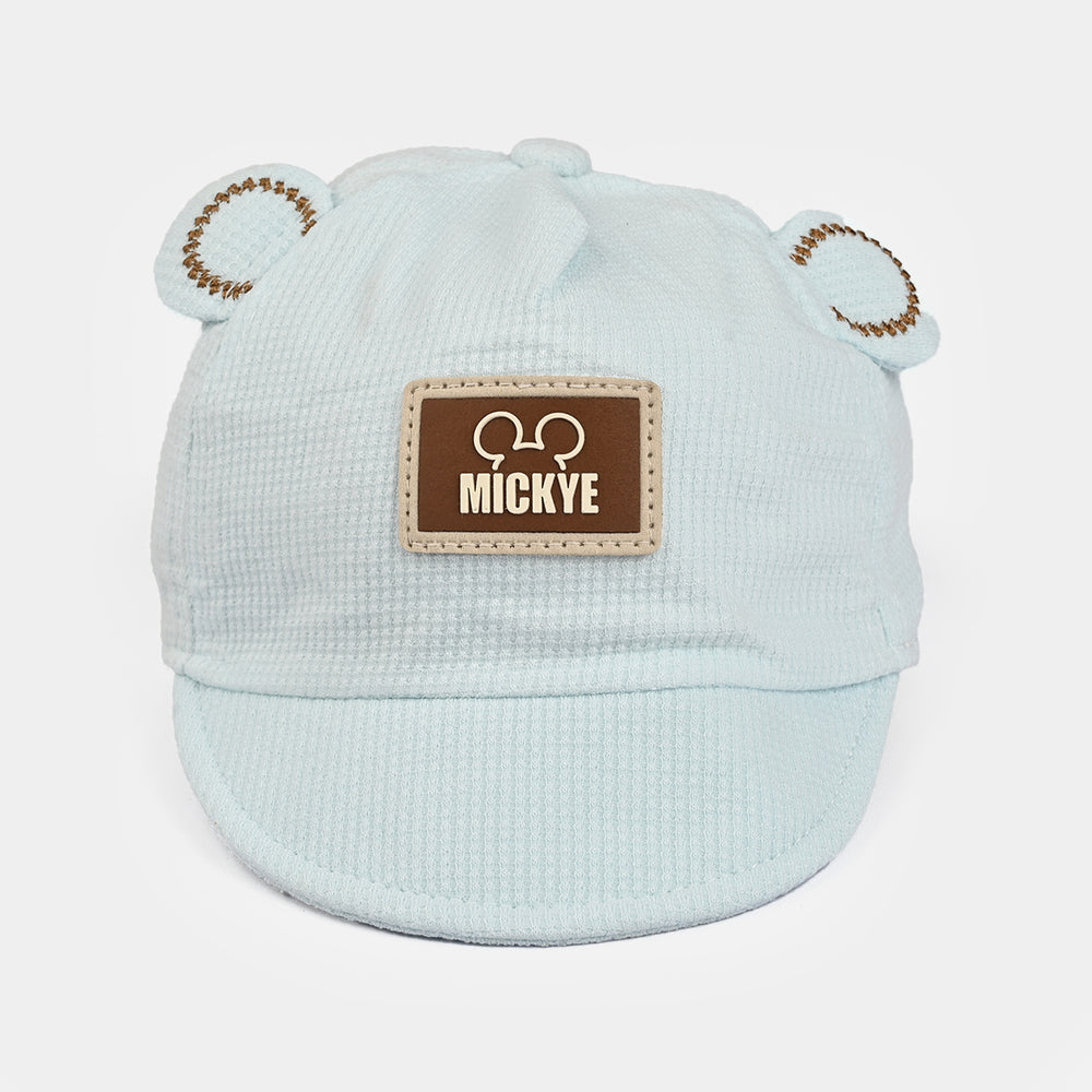 Baby Embroidered Cotton Cap | 9M+