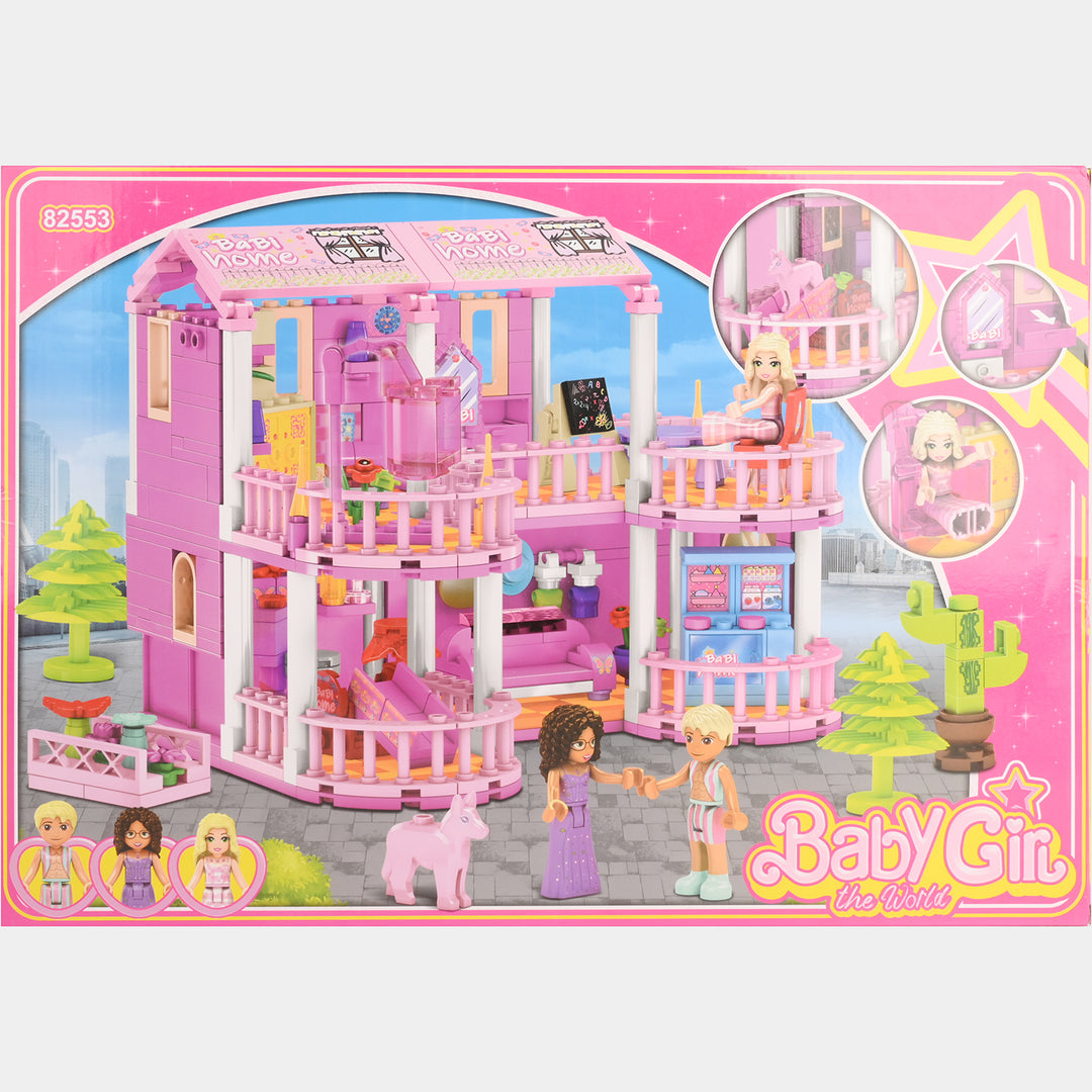 Villa Puzzle Building Blocks Set
