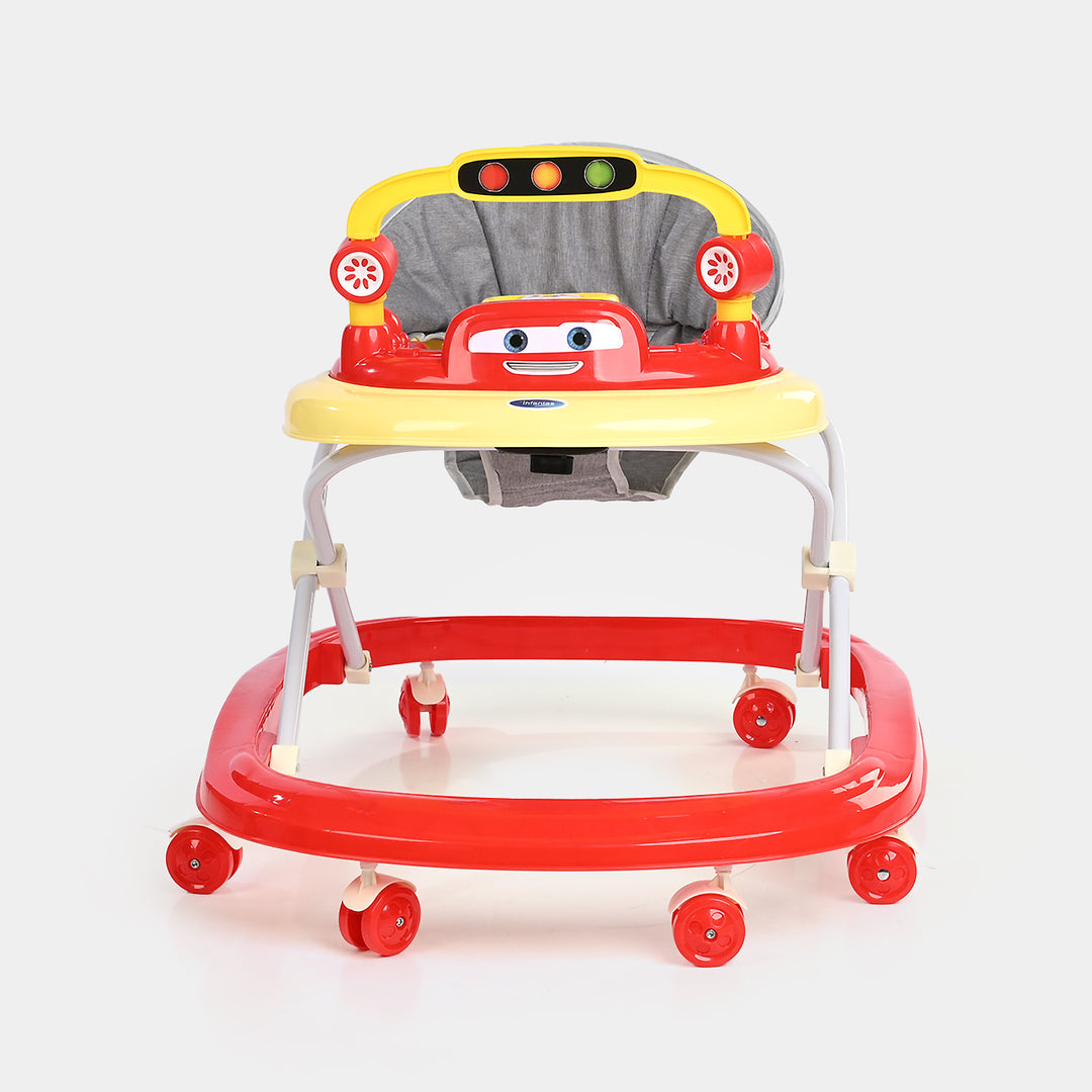 Car Theme Baby Walker Infantes 606 Red