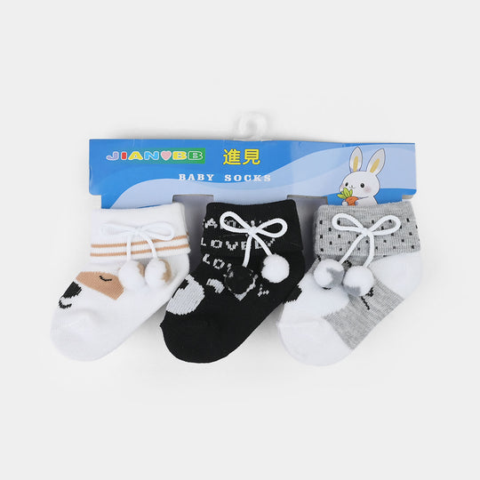 BABY SOCKS PACK OF 3 | 6-12M