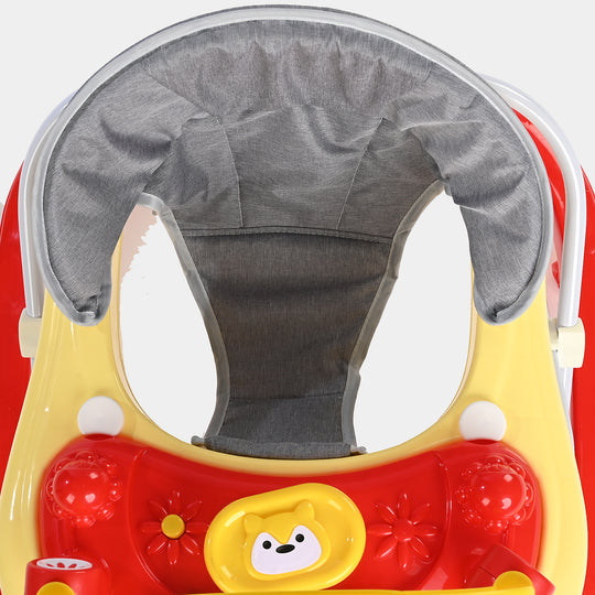 Car Theme Baby Walker Infantes 606 Red