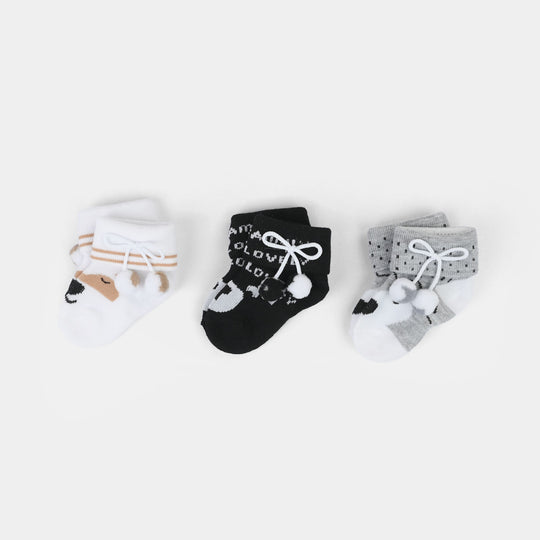 BABY SOCKS PACK OF 3 | 6-12M