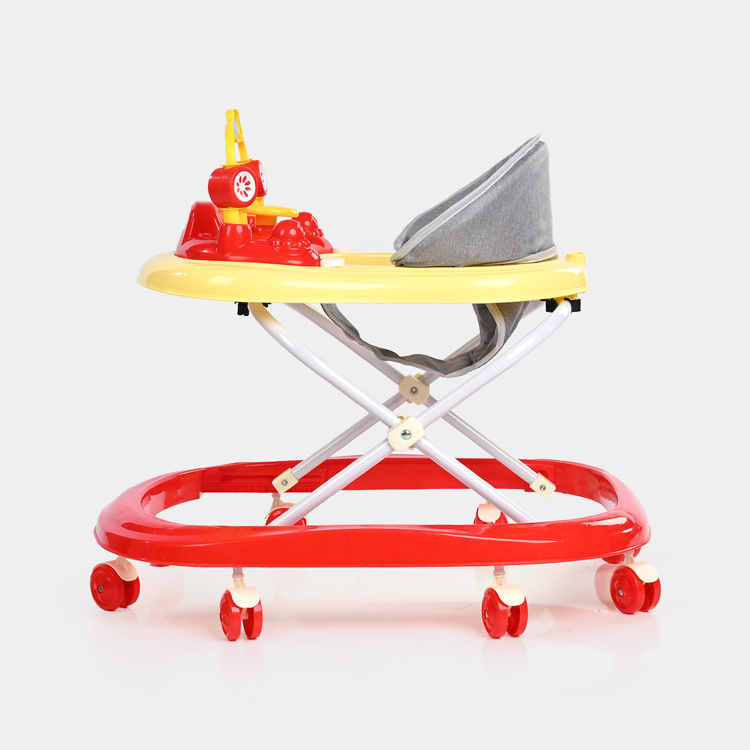 Car Theme Baby Walker Infantes 606 Red