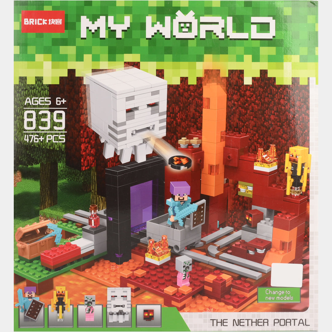 My World Building Blocks Educational Toy For Kids