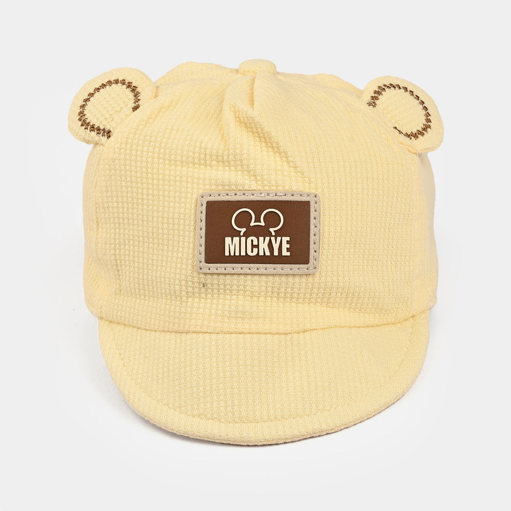 Baby Embroidered Cotton Cap | 9M+