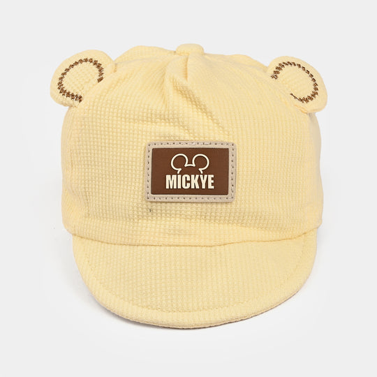 Baby Embroidered Cotton Cap | 9M+