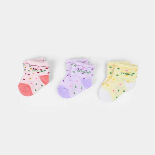 BABY SOCKS PACK OF 3 | 6-12M