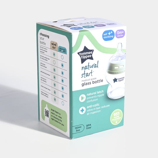 Natural Start Glass Bottle 150ml PK1
