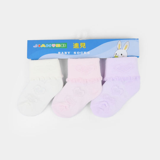 BABY SOCKS PACK OF 3 | 6-12M