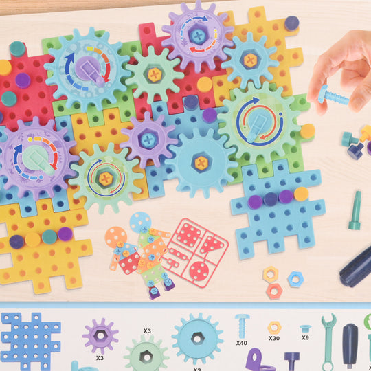 DIY Blocks and Puzzle Set for Kids