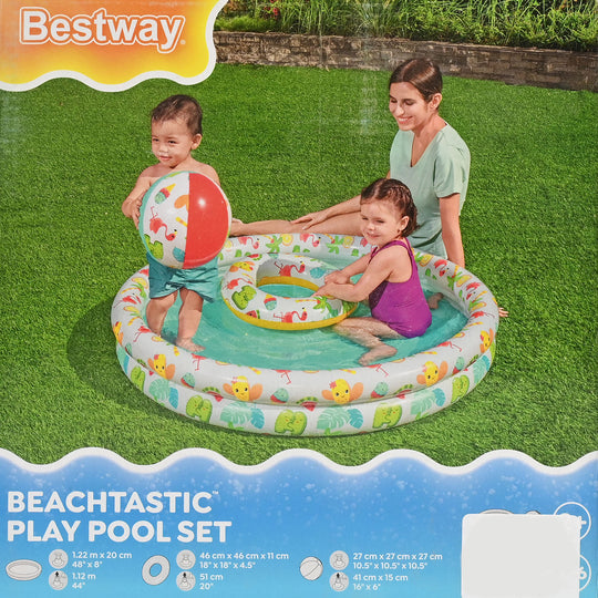 Bestway Pool With Ring Ball 48" X 8" Box | 51124