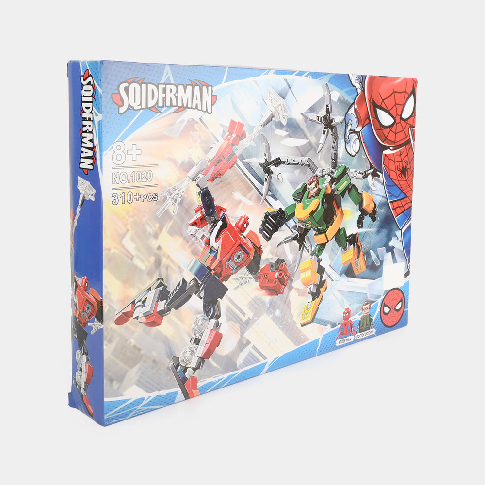 Superhero Mech Battle Building Blocks Set