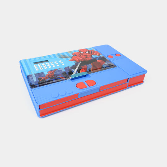 Multi-Compartment Magnetic Jumbo Pencil Box