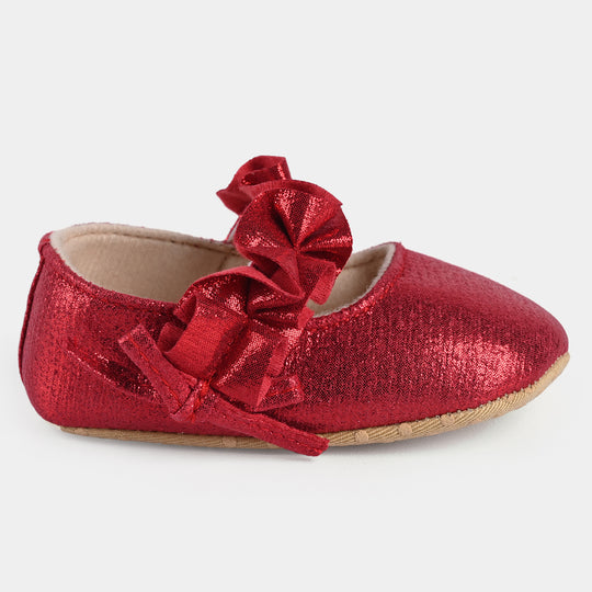 Baby Girls Shoes F36-Red