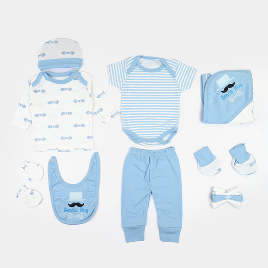 Infant Starter Set 11Pcs Bow Powder | Blue