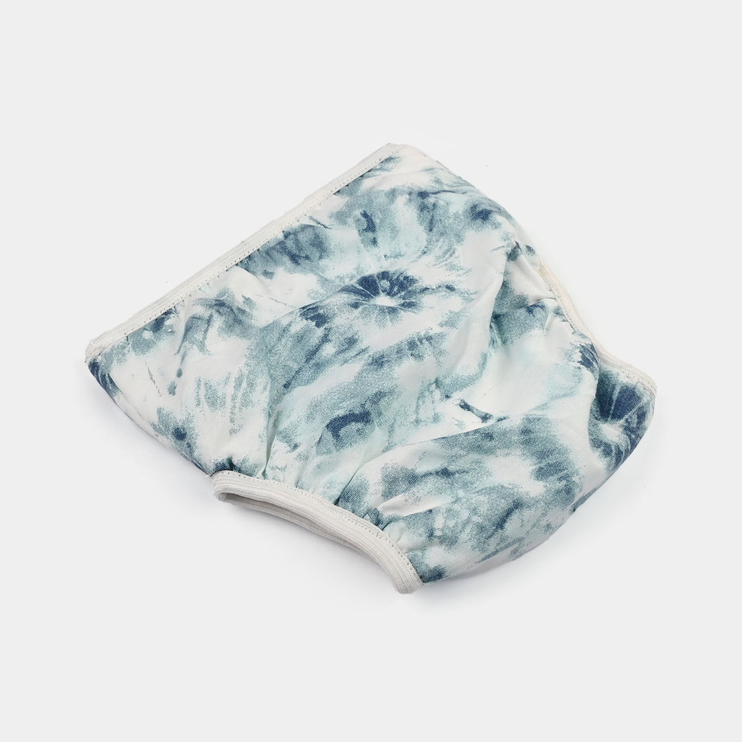Towel Cotton Panty 3-6M Blue Print