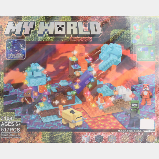 My World Building Blocks Set | 517Pcs