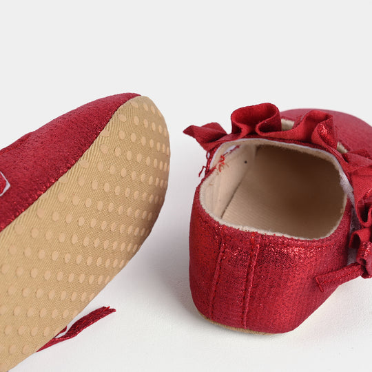 Baby Girls Shoes F36-Red