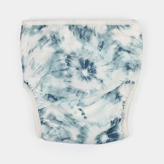 Towel Cotton Panty 3-6M Blue Print