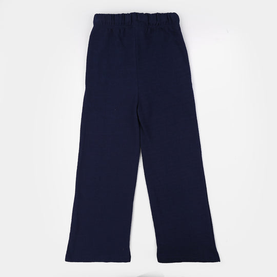 Girls Pyjama (Basic) – Navy Blue