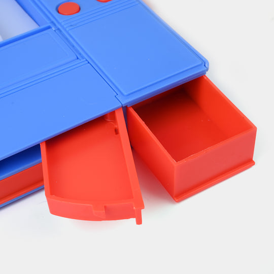 Multi-Compartment Magnetic Jumbo Pencil Box
