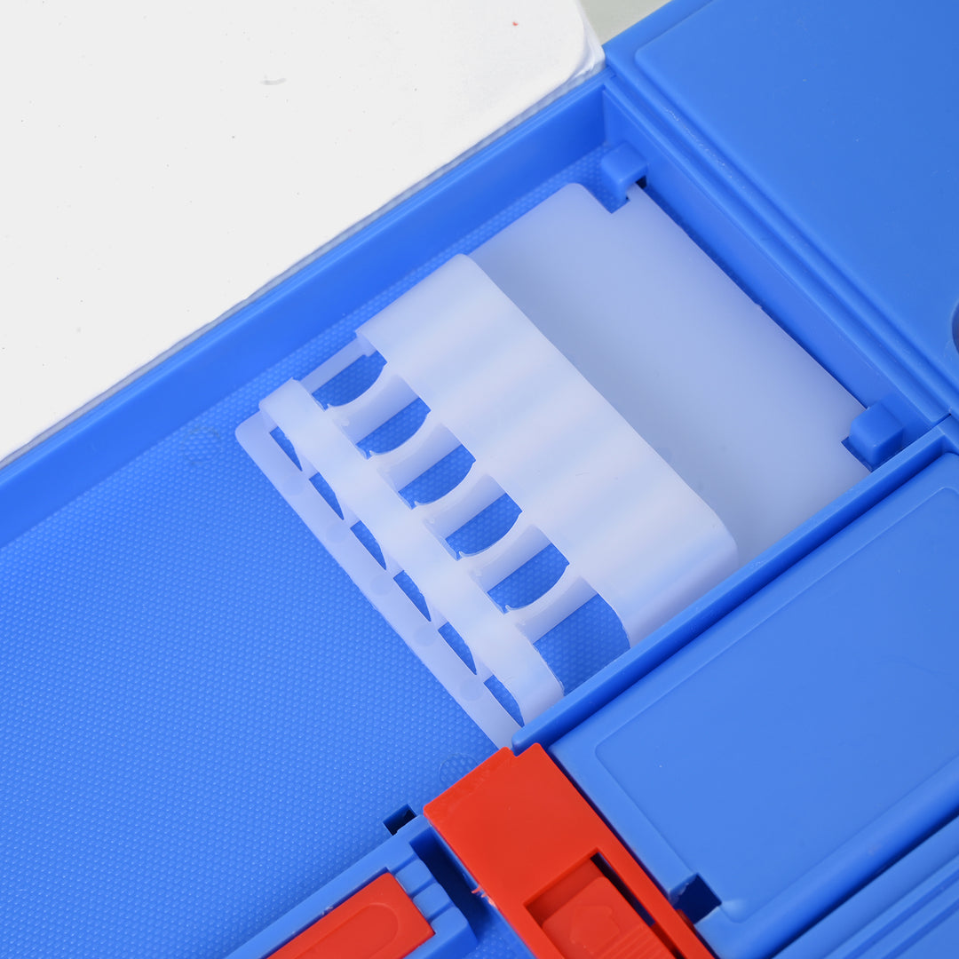 Multi-Compartment Magnetic Jumbo Pencil Box
