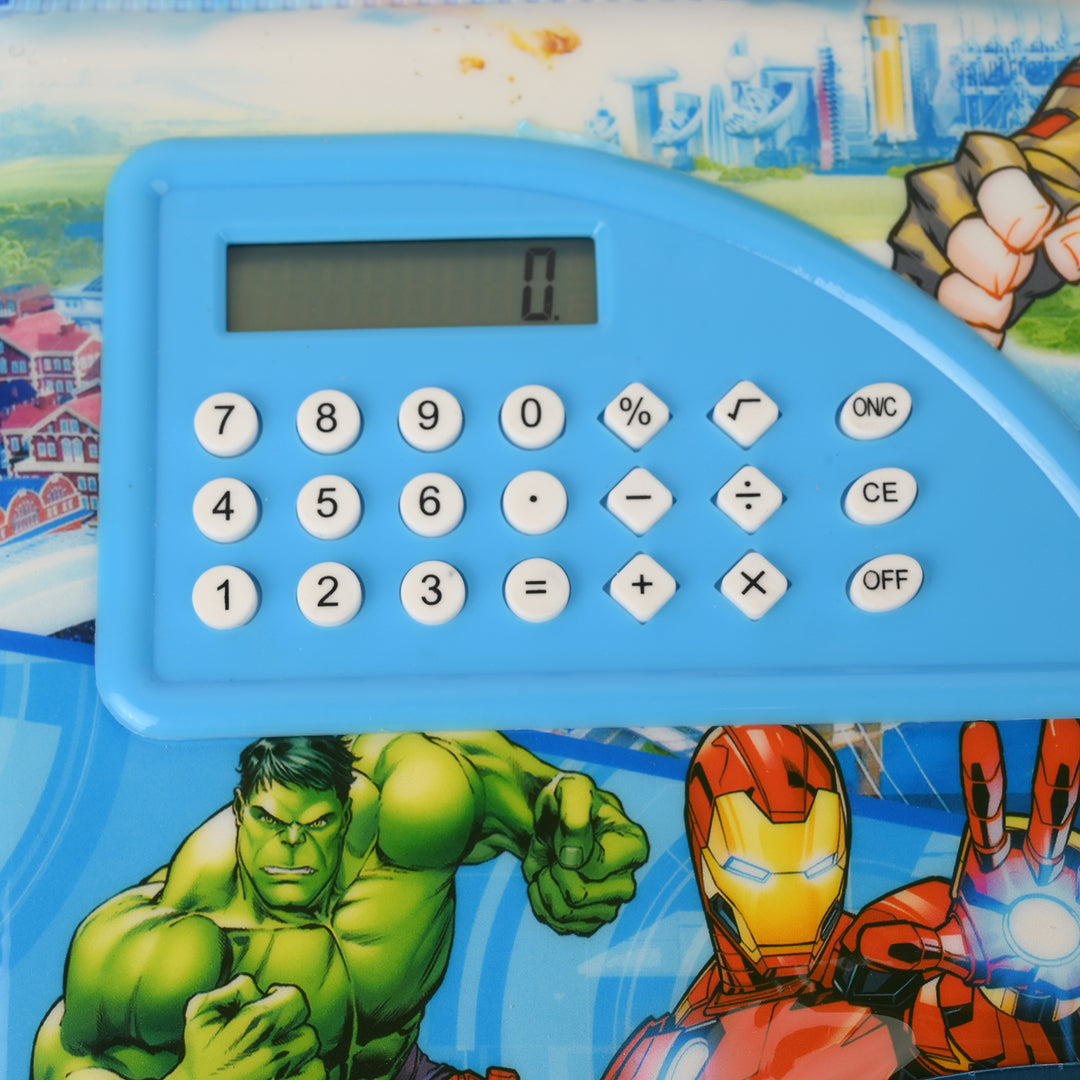 Multi-Compartment Magnetic Jumbo Pencil Box