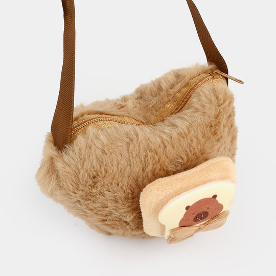 Mini Fluffy Plush Crossbody Bag
