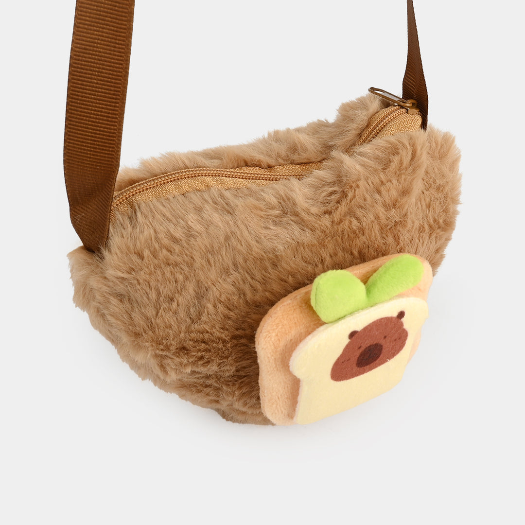 Mini Fluffy Plush Crossbody Bag