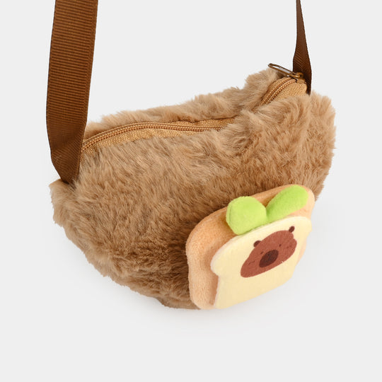 Mini Fluffy Plush Crossbody Bag