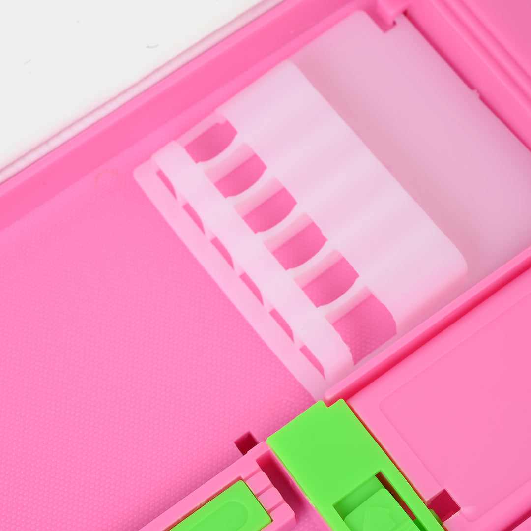 Multi-Compartment Magnetic Jumbo Pencil Box